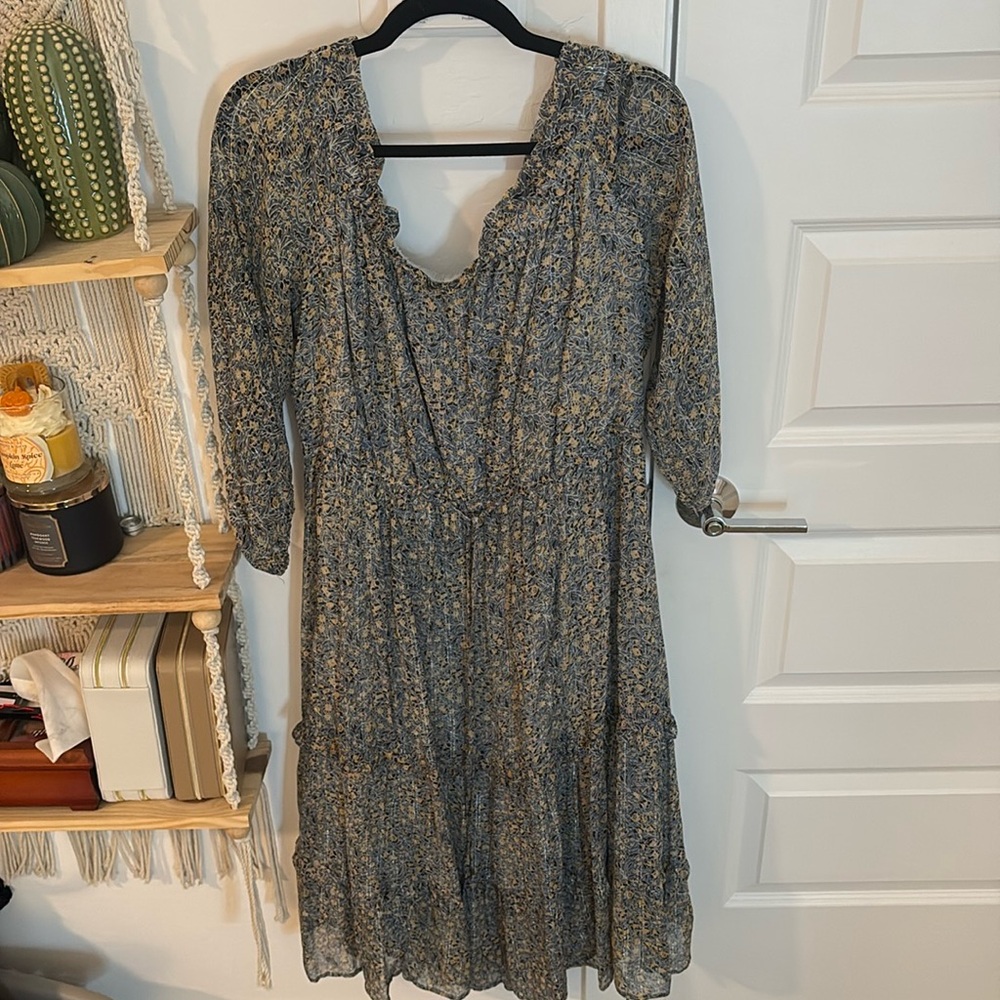 KIRA OFF-THE-SHOULDER PEASANT DRESS